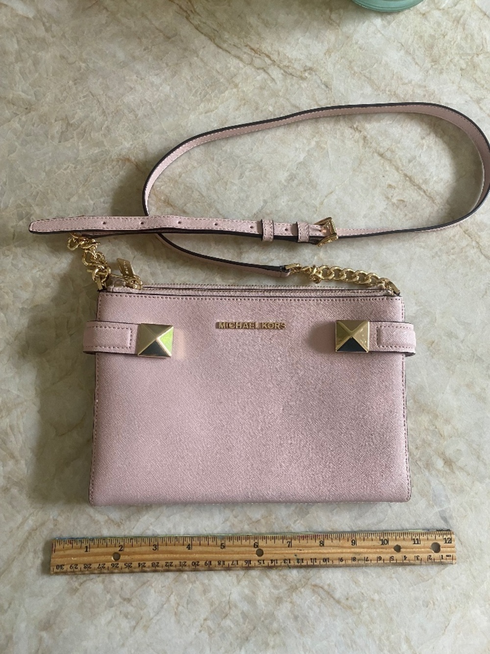 Pink Michael Kors shoulder bag